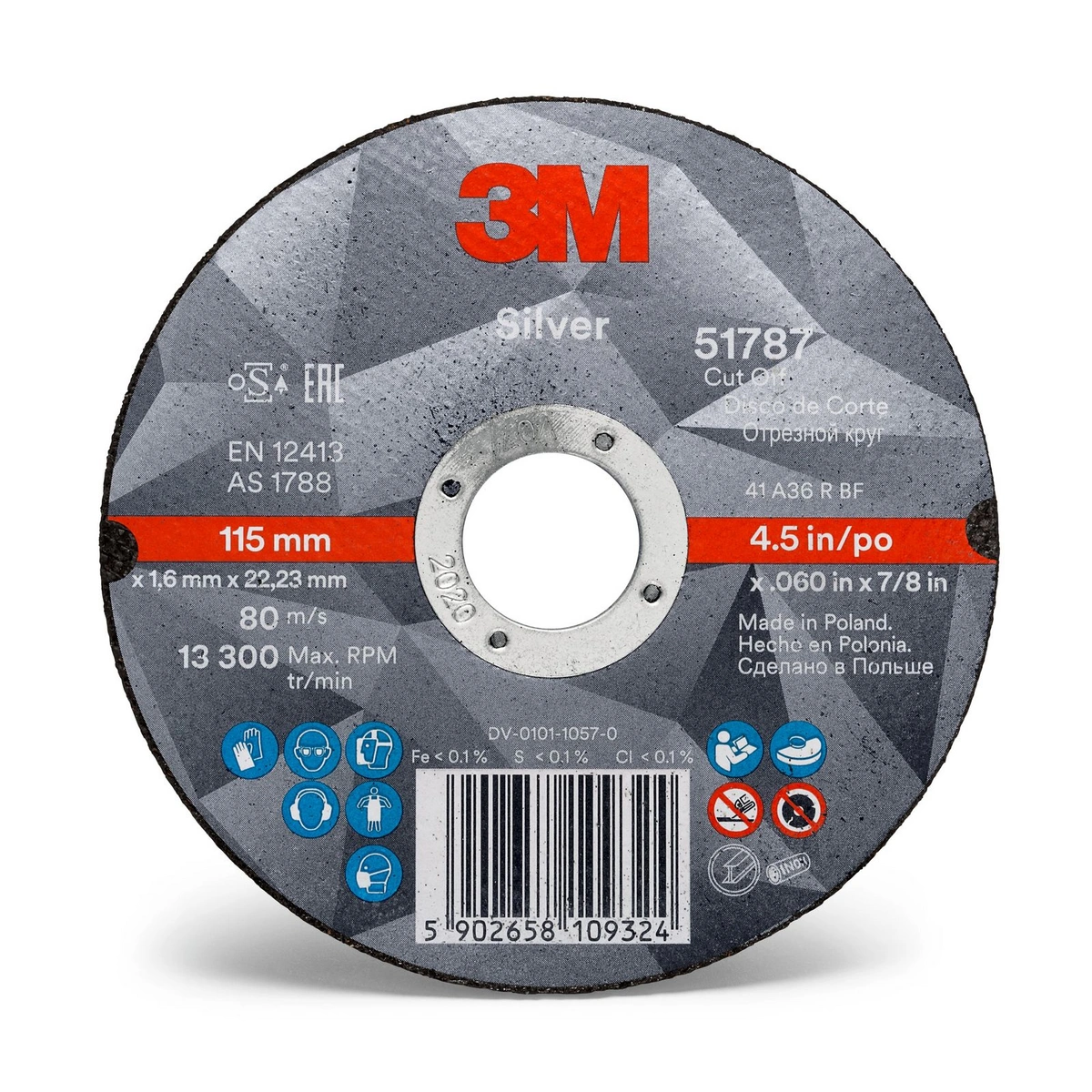 3m-silver-cut-off-wheel-51787-4-5-in-front-view