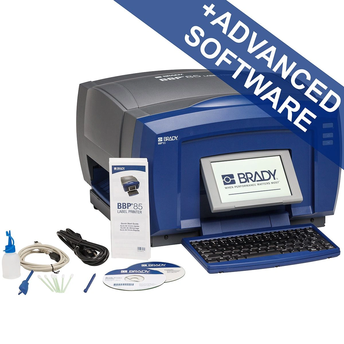 Drukarka znaków i etykiet BBP85 - QWERTZ + BWS Suite