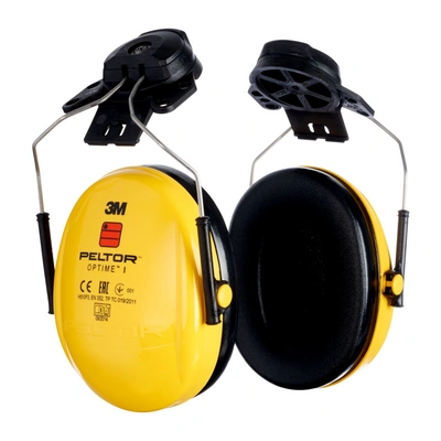 3M™ PELTOR™ Optime™ I Nauszniki przeciwhałasowe, 26 dB, żółte, nahełmowe, H510P3E-405-GU
