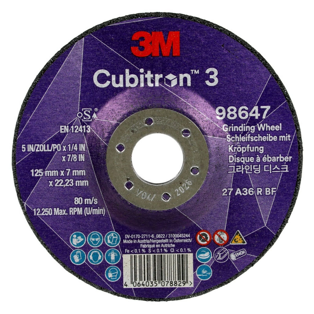 3m-cubitron-3-depressed-center-grinding-wheel-98647-36-t27-5-in-x-1-4-in-x-7-8-in
