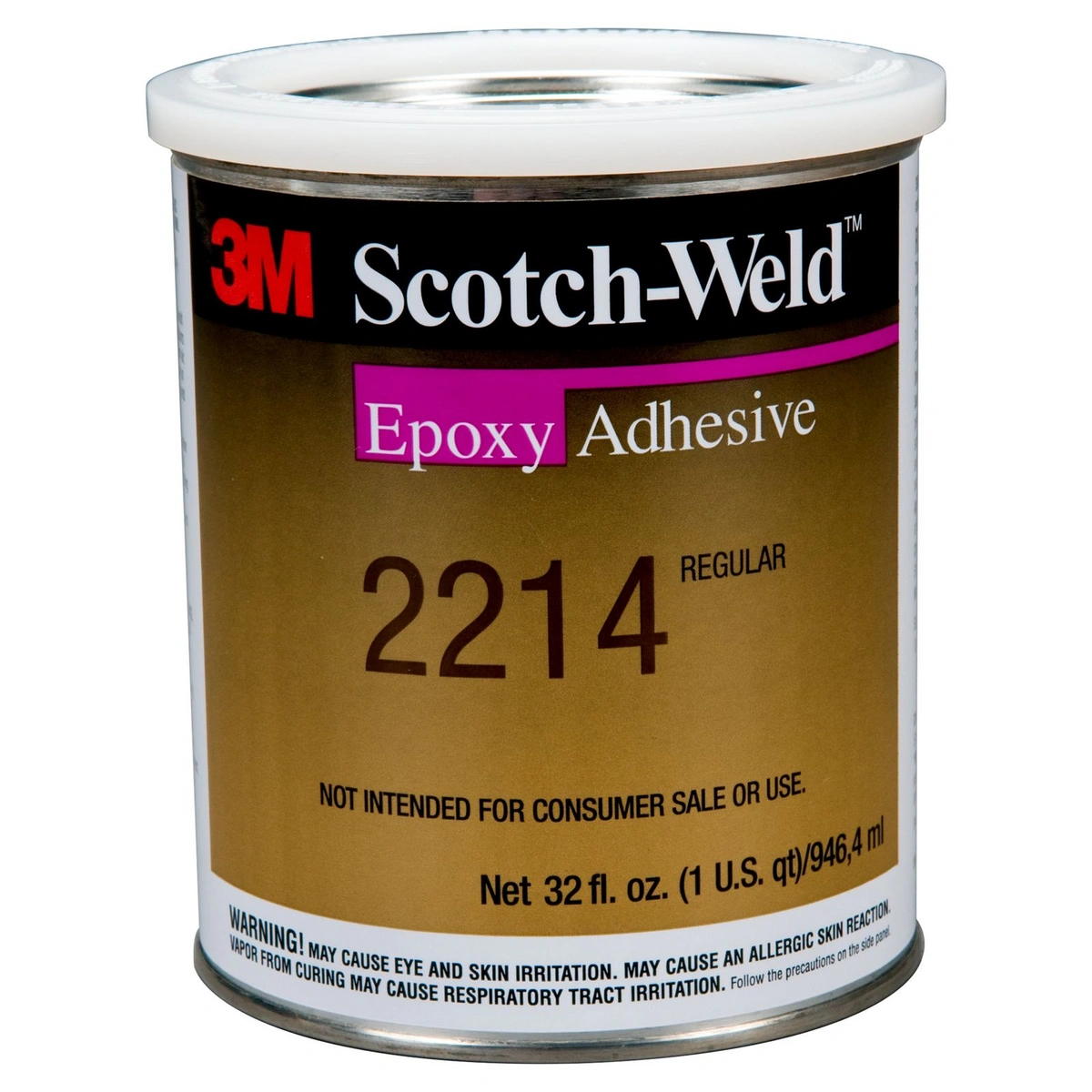 klej epoksydowy 3m scotch-weld 2214 regularny szary 1 quart can