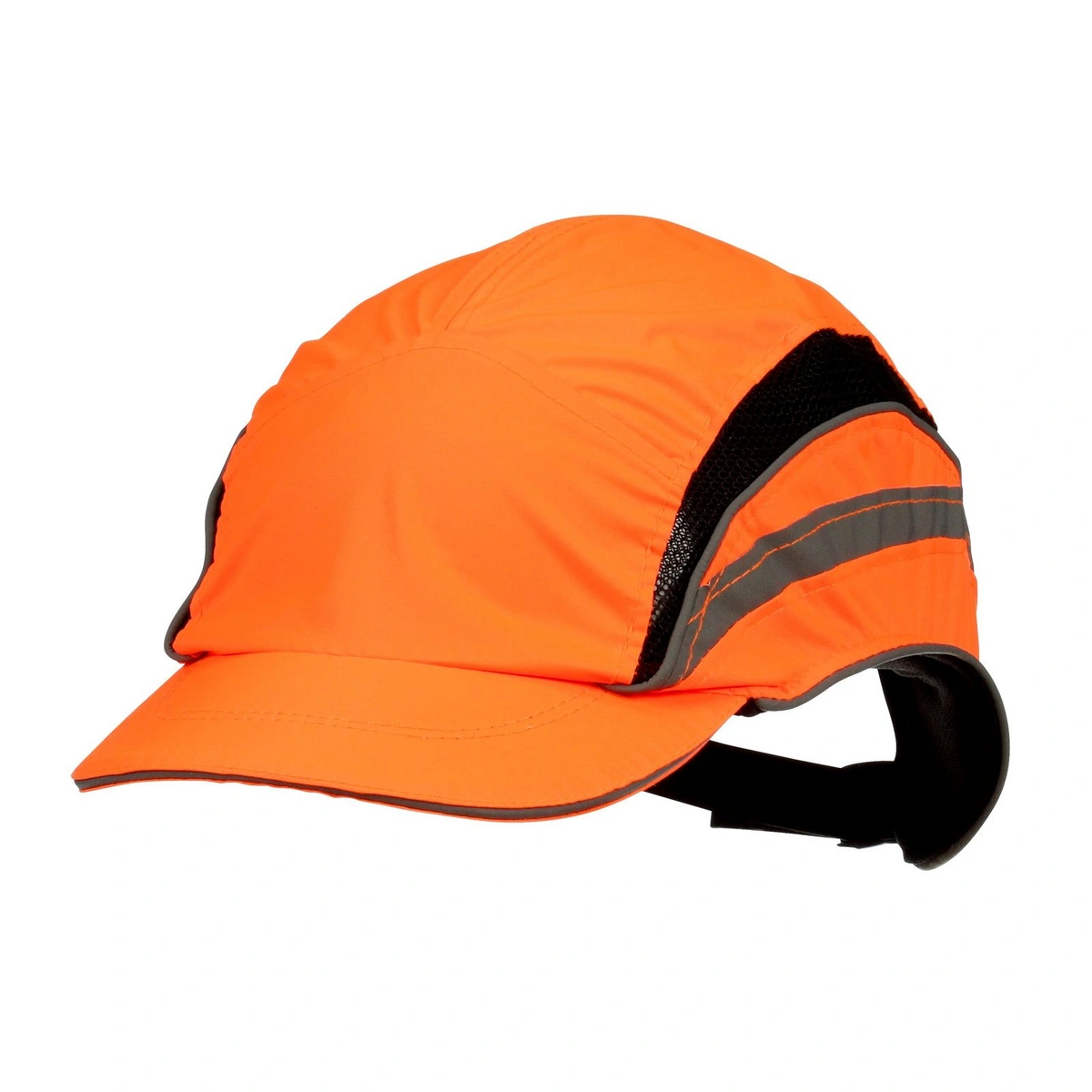 3m-first-base-3-bump-cap-classic-high-visibility-orange-reduced-peak-55-mm-2021874-leftside