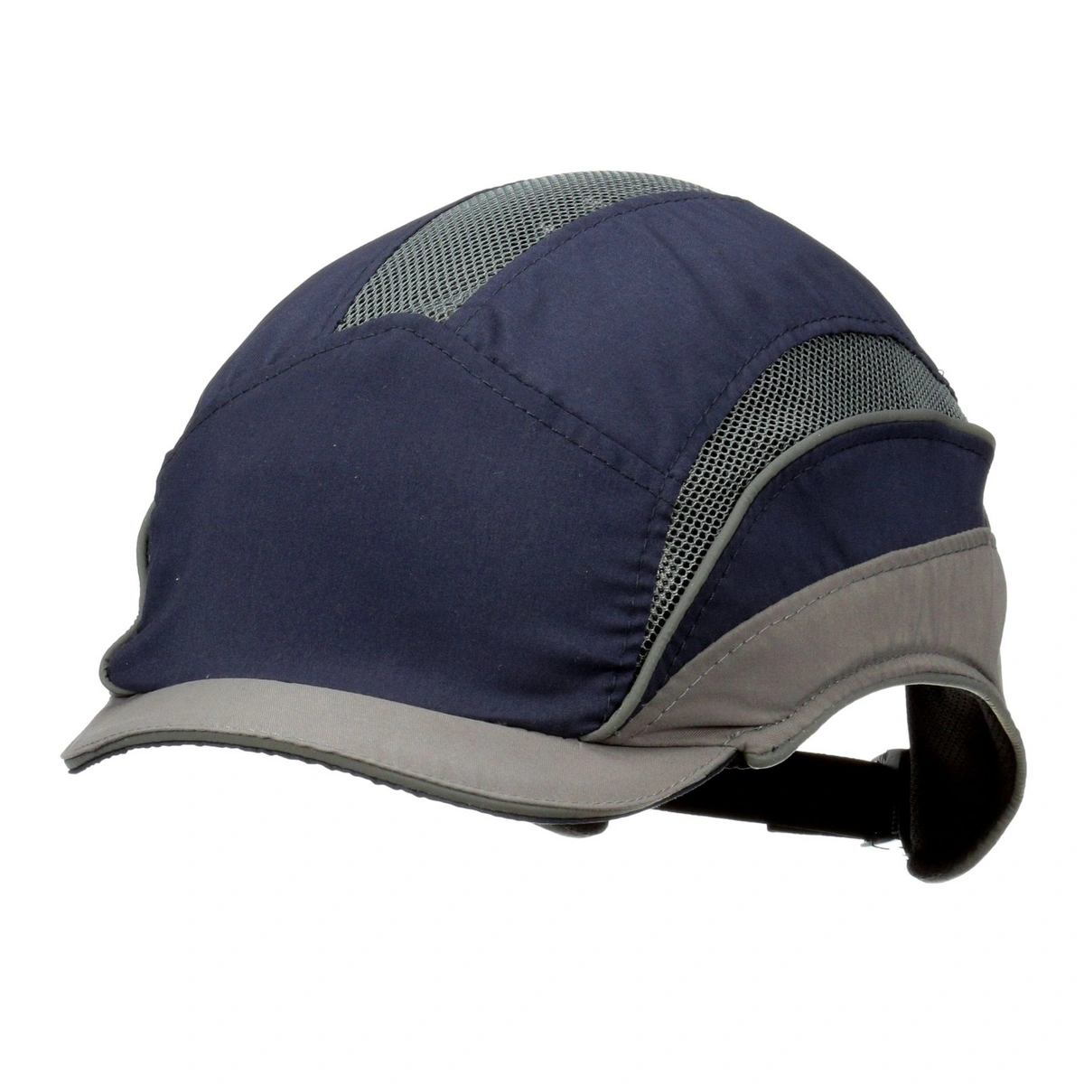 3m-first-base-3-bump-cap-elite-navy-grey-micro-peak-25-mm-2031215-leftside