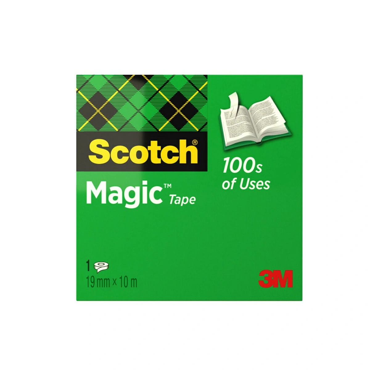 tasma klejaca scotch magic 19 mm 10 1 rolka opakowanie