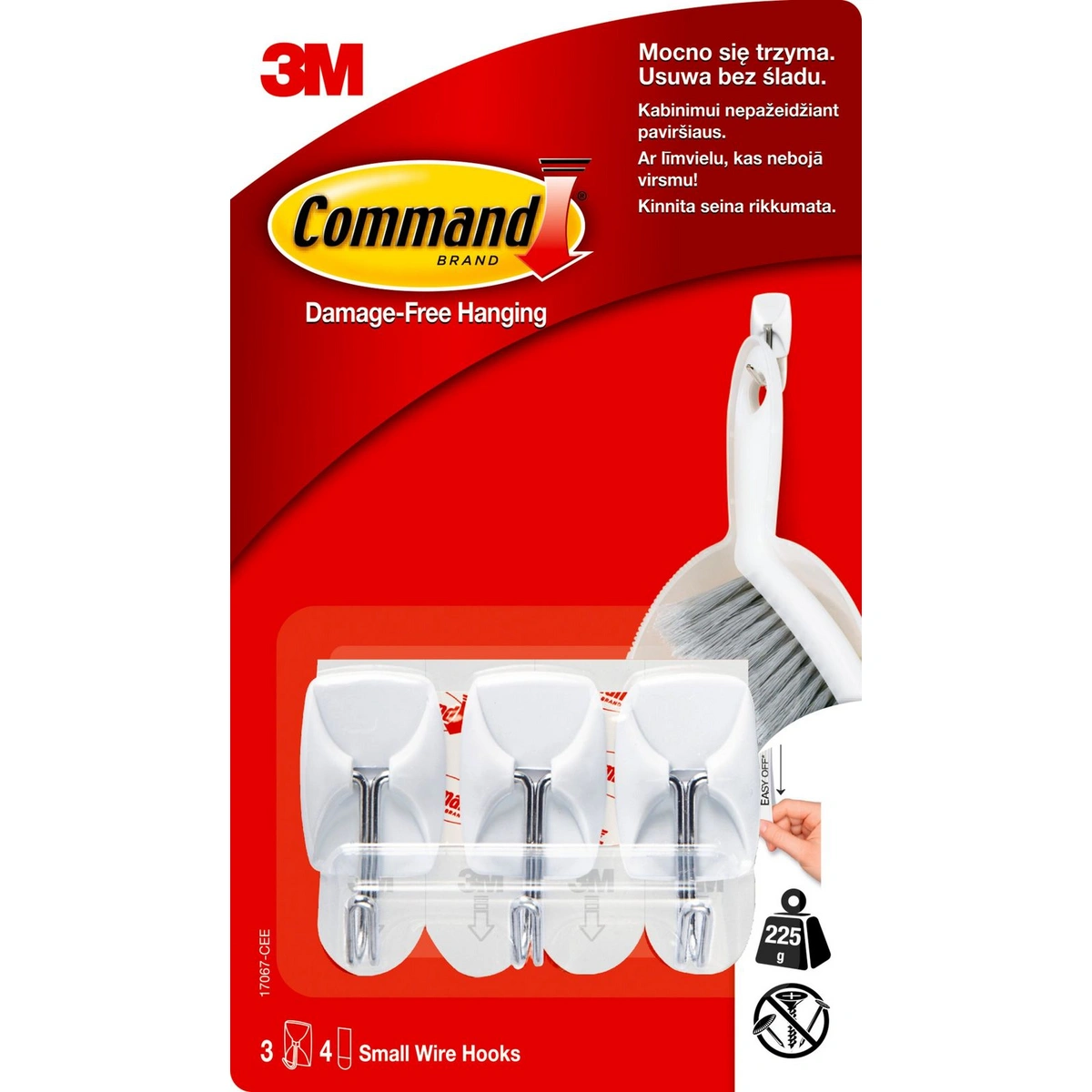 command haczyki z metalowym uchwytem 17067 3 4 male paski