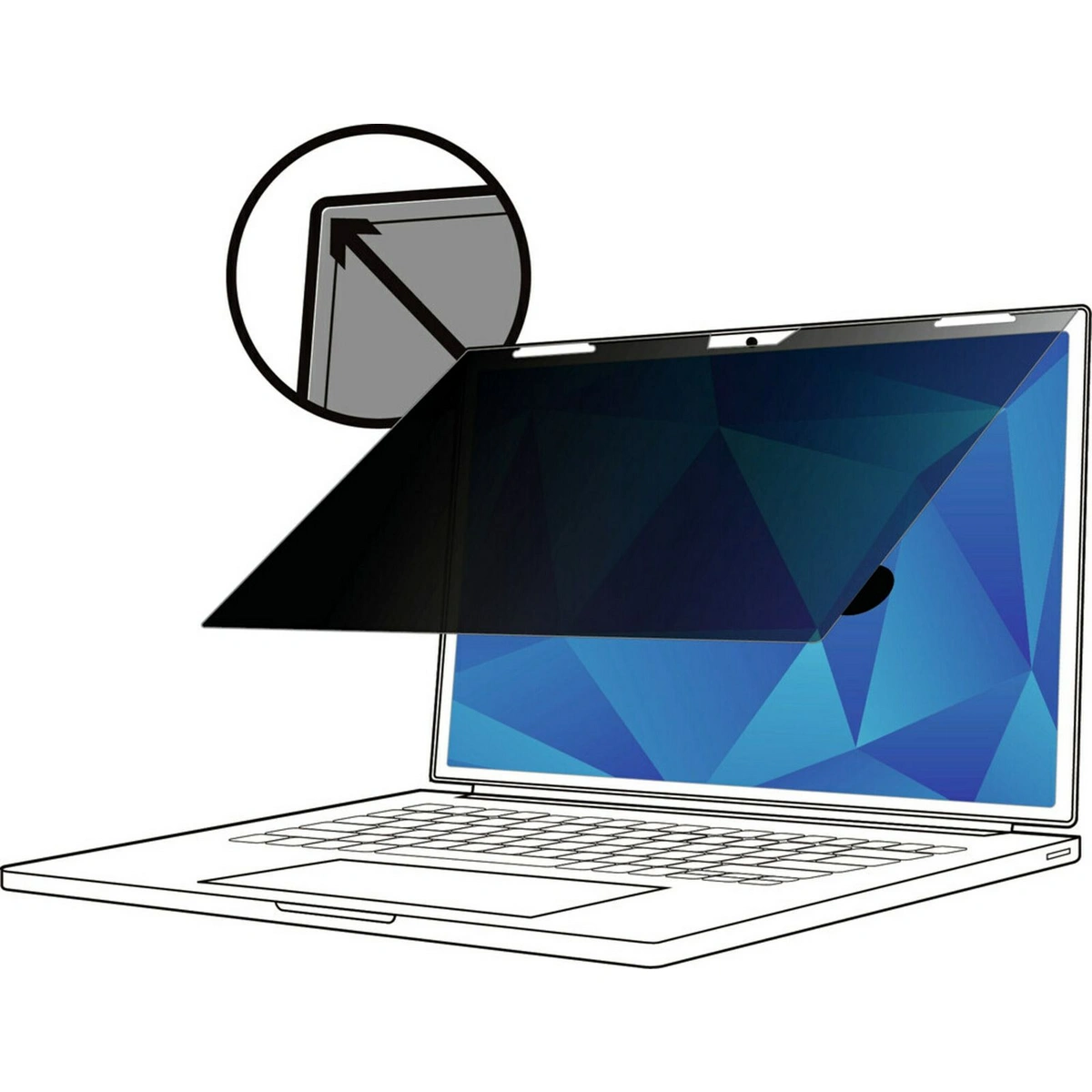 System mocowania 3M™ COMPLY™ do Full Screen Universal Laptop Fit, COMPLYFS