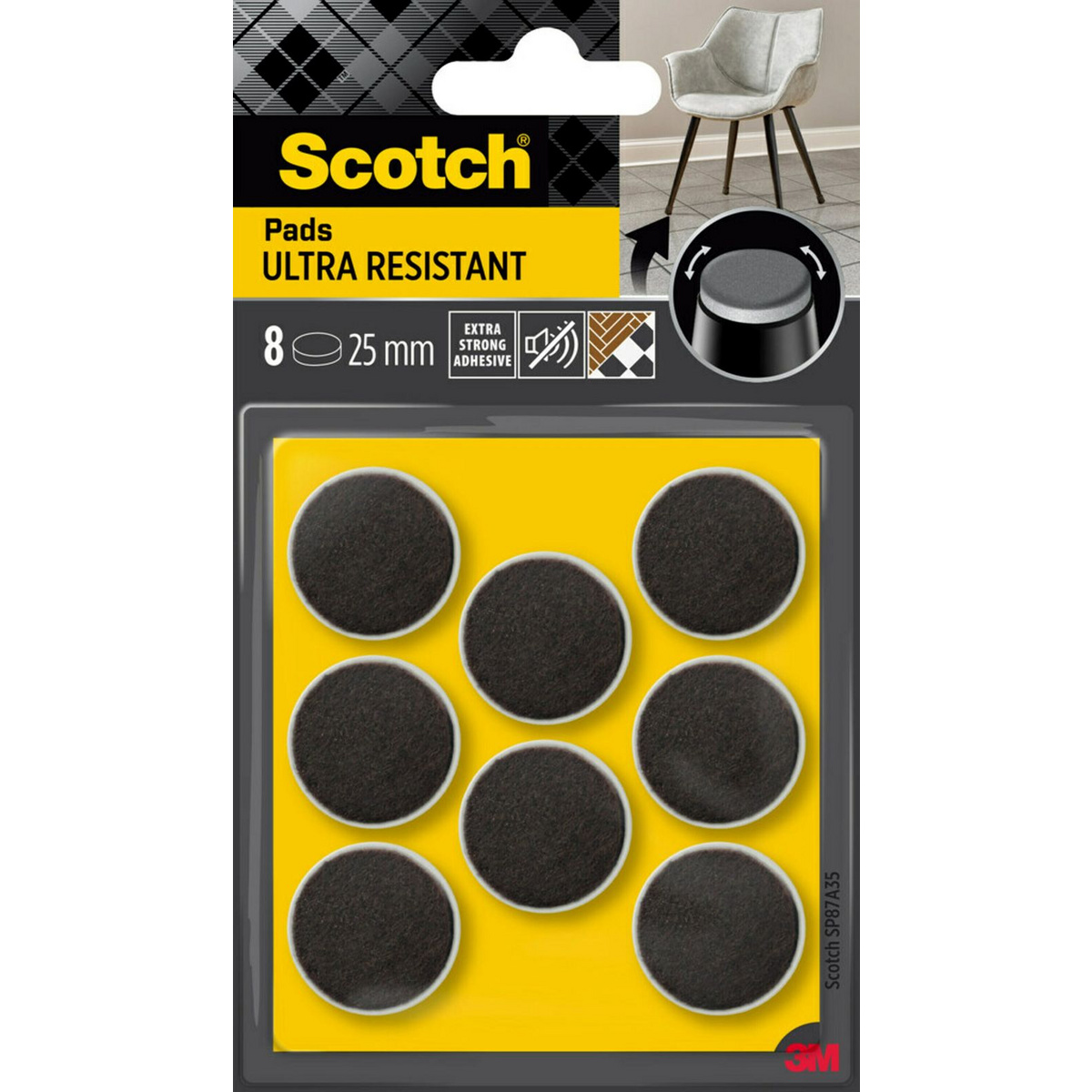 scotchsp87a35-ultra-resistant-felt-pads-d25mm-cfip