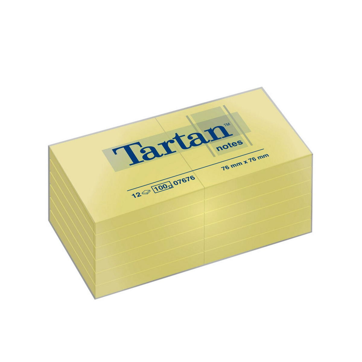 tartan-notes-7676-yellow-76-mm-x-76-mm-12-pads-654-crip