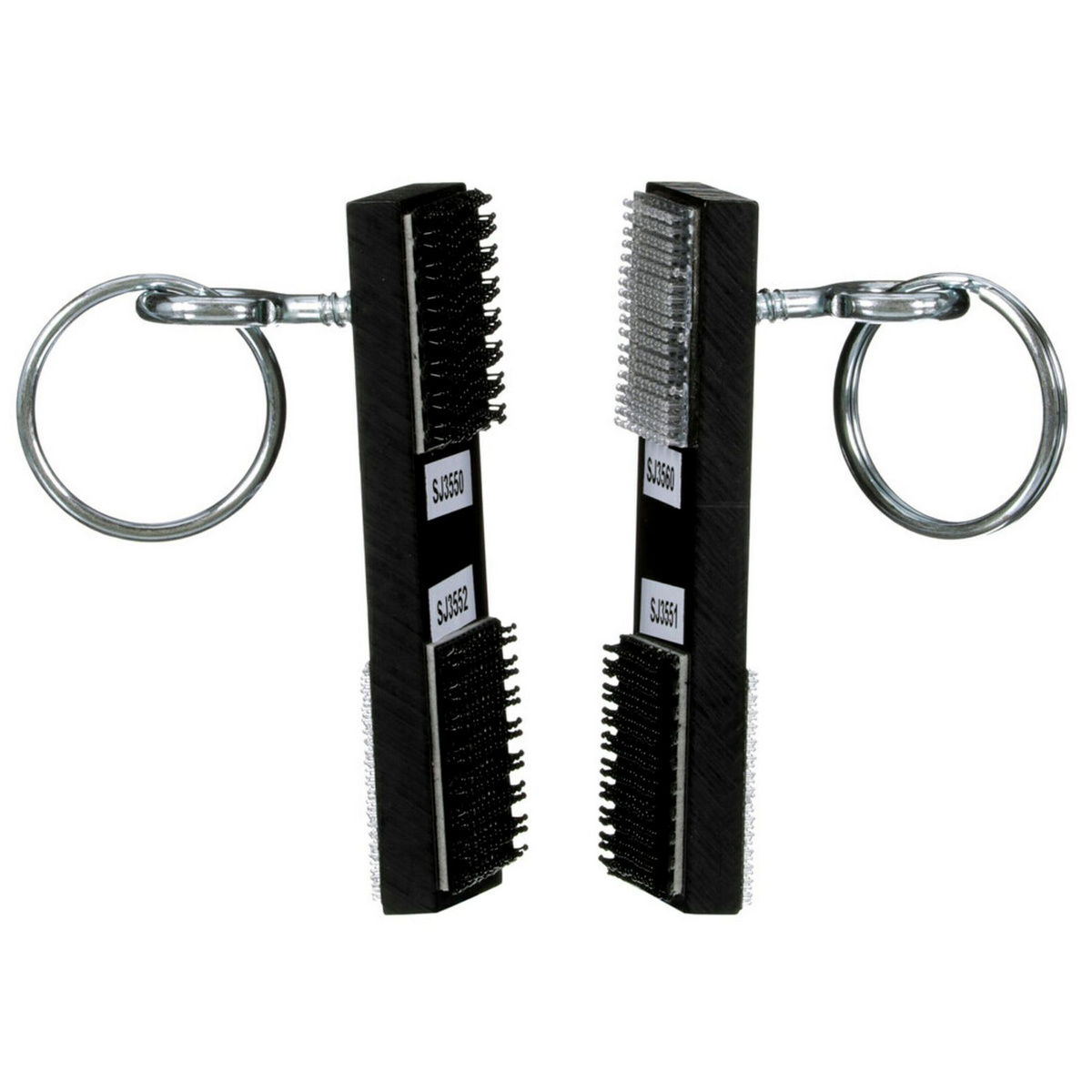 two-black-plastic-substrate-keychains-attached-with-hook-and-loop-on-the-ends-to-show-strength-of-the