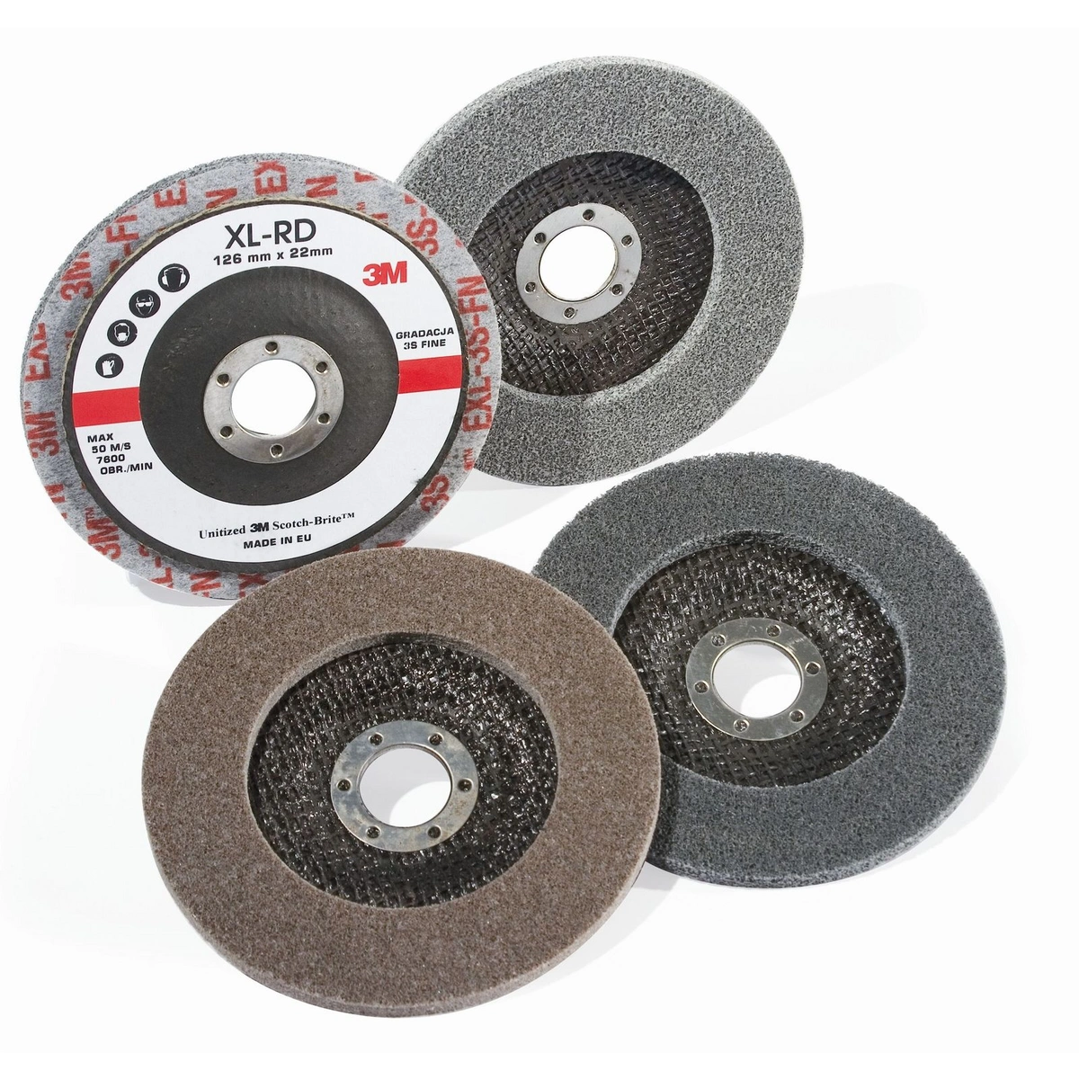 scotch-brite pad podlogowy linia premium czerwony mm 5 szt. opak