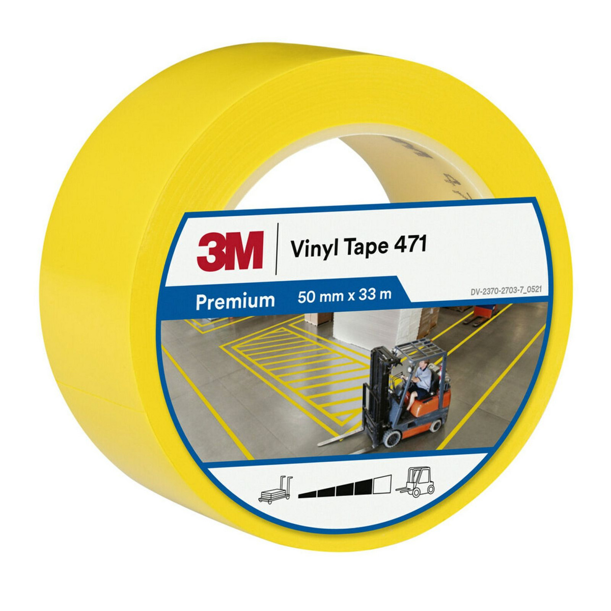 3m-vinyl-tape-471-yellow-single-wrapped-front