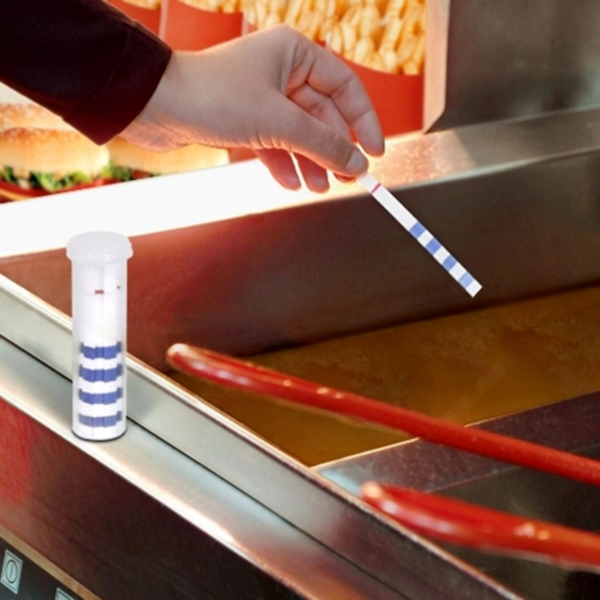 3m low range shortening monitor strips niskozakresowy tester tluszczu lrsm testy kontrolne 4 50 testow 200 szt. opak