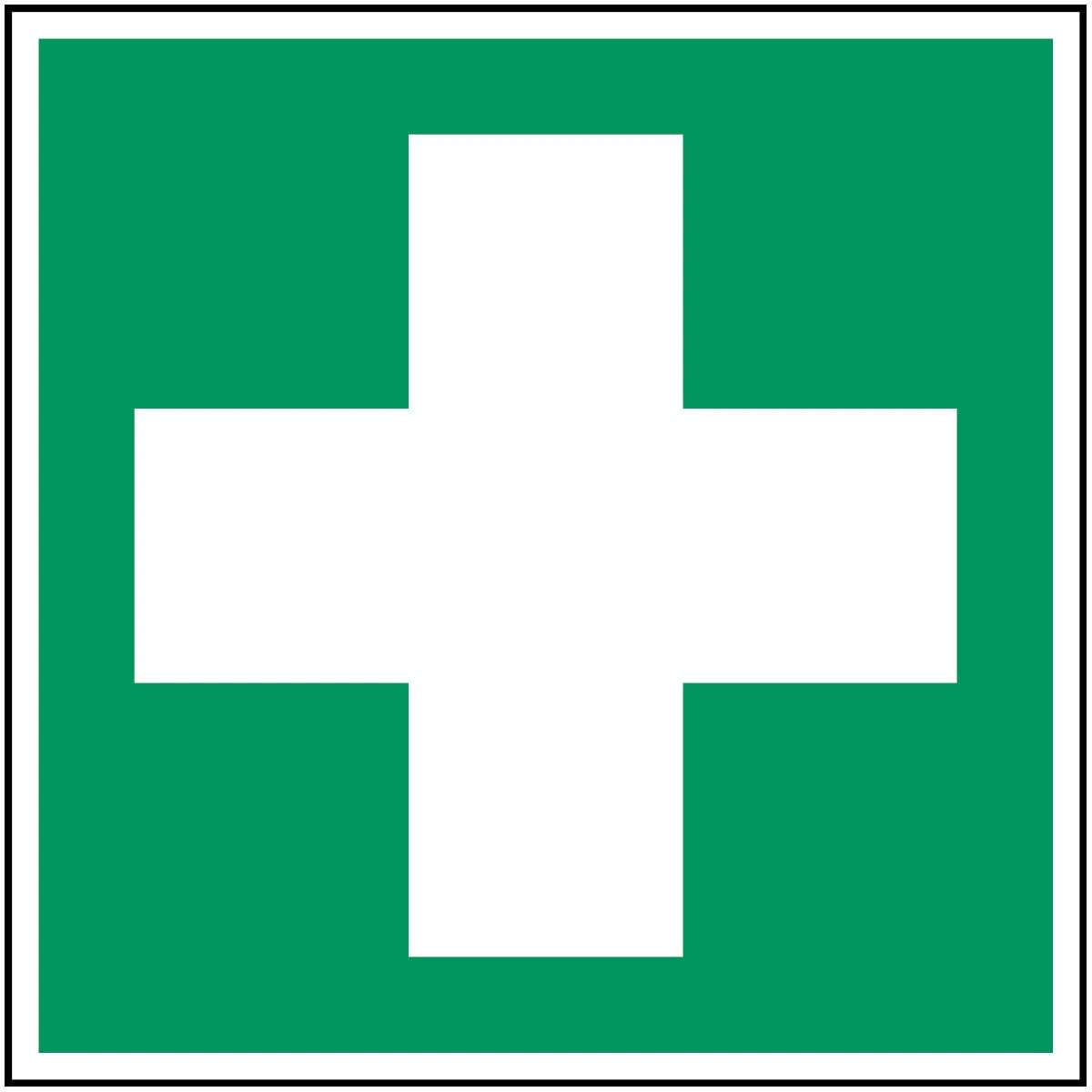 Znak bezpieczeństwa ISO - Pierwsza pomoc medyczna