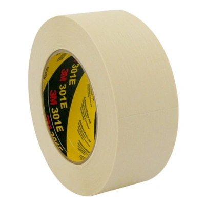 Taśma maskująca do zastosowań przemysłowych 3M™ 301E, beżowa, 48 mm x 50 m