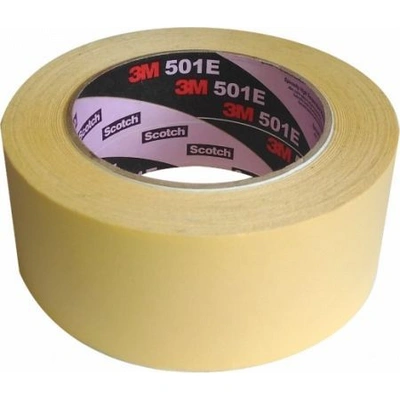 Taśma maskująca do zastosowań przemysłowych do wysokich temperatur 3M™ 501E, beżowy, 24 mm x 50 m